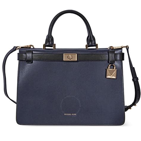 michael kors tatiana satchel|Michael Kors Tatiana Medium Leather Satchel .